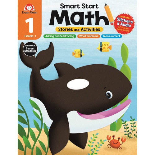 Smart Start: Math Stories and Activities, Grade 1 (附音檔下載連結)/Evan Moor【三民網路書店】