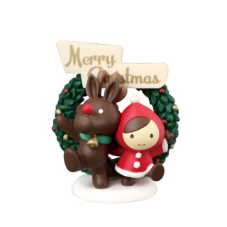 日本 DECOLE Otogicco 聖誕吉祥物公仔/ 馴鹿與小紅帽 eslite誠品