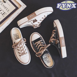 🔥實拍免運🔥熱賣 包頭半拖帆布鞋 半拖鞋 休閒鞋 帆布鞋 平底鞋 女鞋 小熊半拖帆布鞋女鞋子2022夏季新款韓版學生