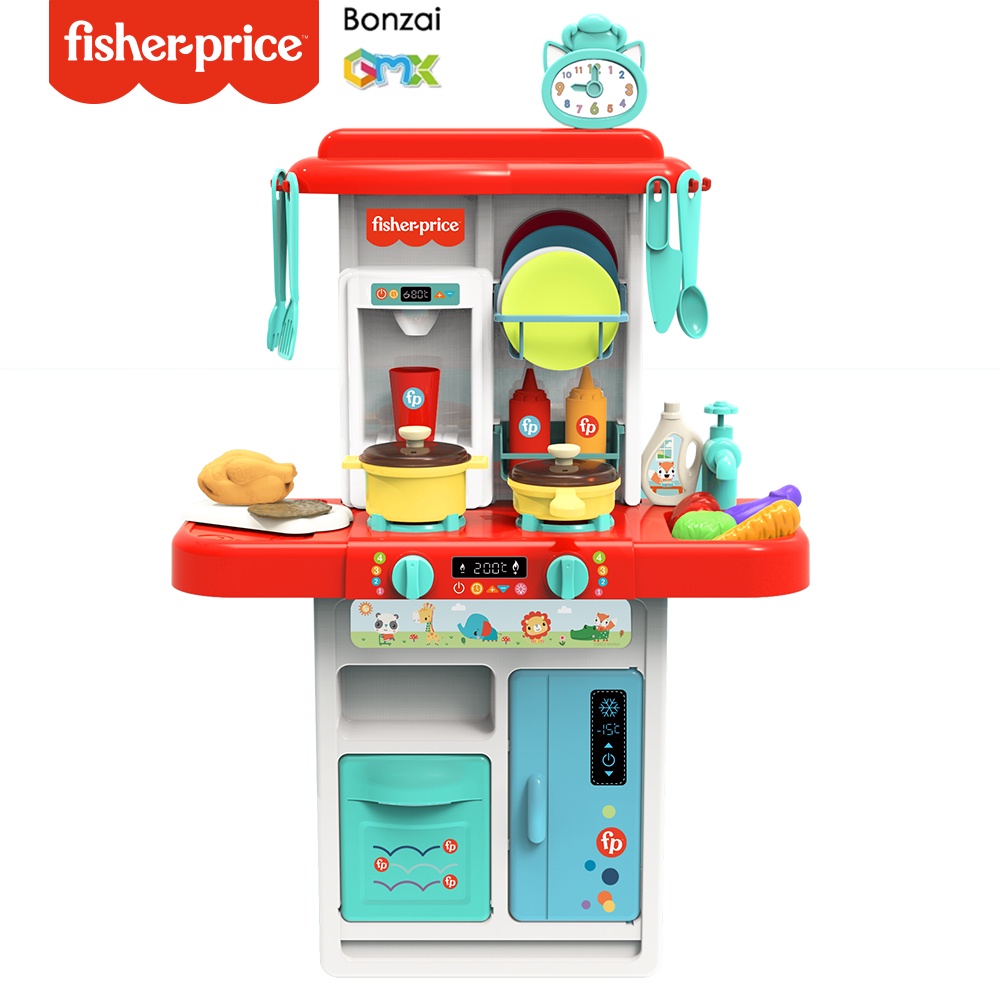 Fisher Price 費雪家家酒玩具 大廚房套裝 廚房玩具 益智玩具 親子互動 小朋友禮物｜現貨免運｜GMX