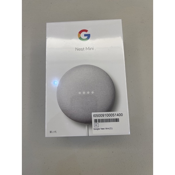 （灰）全新Google nest mini 第二代