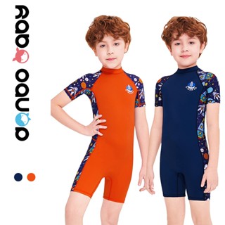 男童火箭一件式泳衣兒童宇航員泳裝 DANBOBABY
