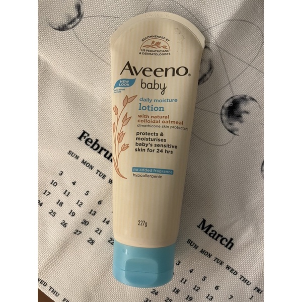 Aveeno 艾惟諾 嬰兒燕麥保濕乳227g 嬰兒乳液 無香料