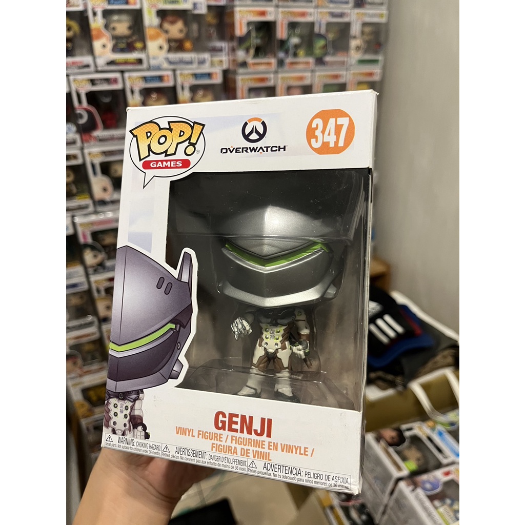 正品【全新】FUNKO POP 鬥陣特攻 OVERWATCH 347 源氏 CARBON【平台最低價】