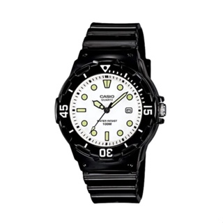 【CASIO 卡西歐】黑白潛水設計風格 LRW-200H-7E1 34.5mm 現代鐘錶
