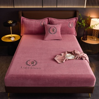 素色法蘭絨床包 床笠 保潔墊 鬆緊帶 床墊套 單人床包 雙人床包 加大床包 床單 床罩 法蘭絨枕頭套 加厚保暖床包