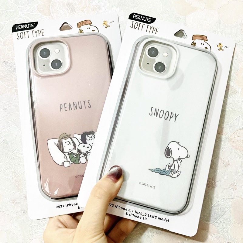 日本正版代購 🇯🇵 史努比手機殼 iPhone 14 13 Pro Plus Snoopy 塔克 莫蘭迪色系 柔和色系