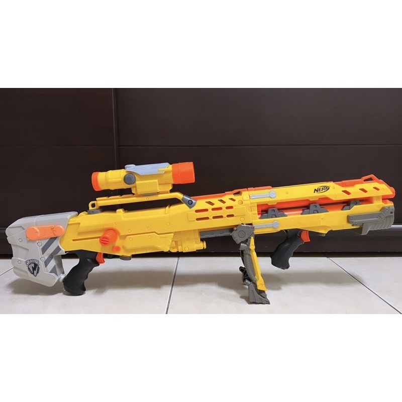 Nerf 精英黃色龍蝦狙擊槍