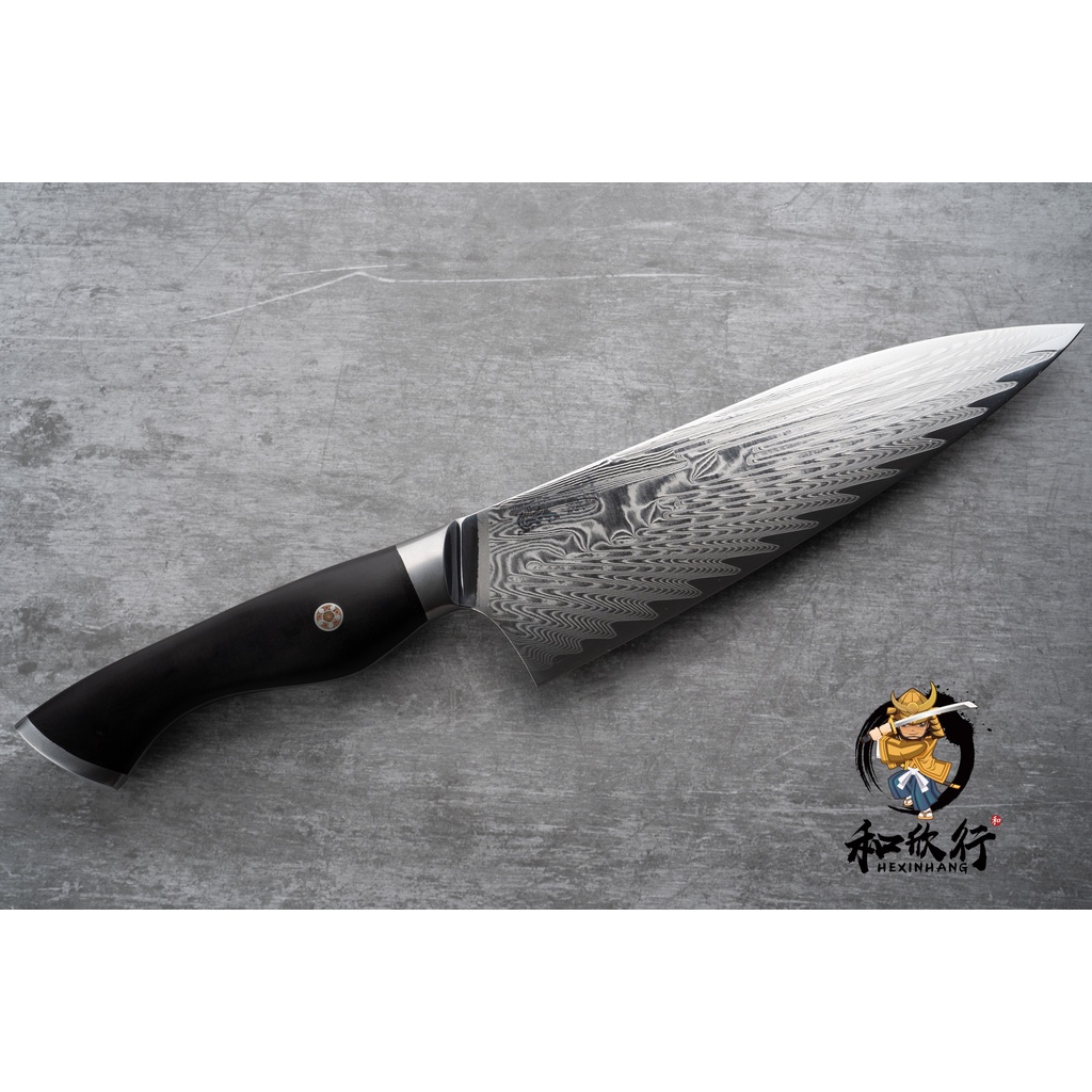 「和欣行」現貨、麒麟 AY70  魅  黑檀木 歐式 主廚刀 牛刀 200mm、料理刀