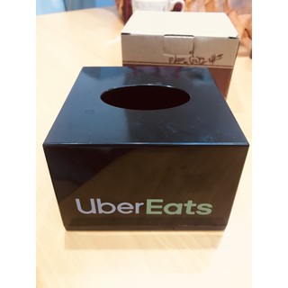 Uber Eats 面紙盒 (全新品 未使用)