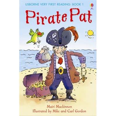 Usborne Very First Reading Pirate Pat(精裝)/Mairi Mackinnon【禮筑外文書店】