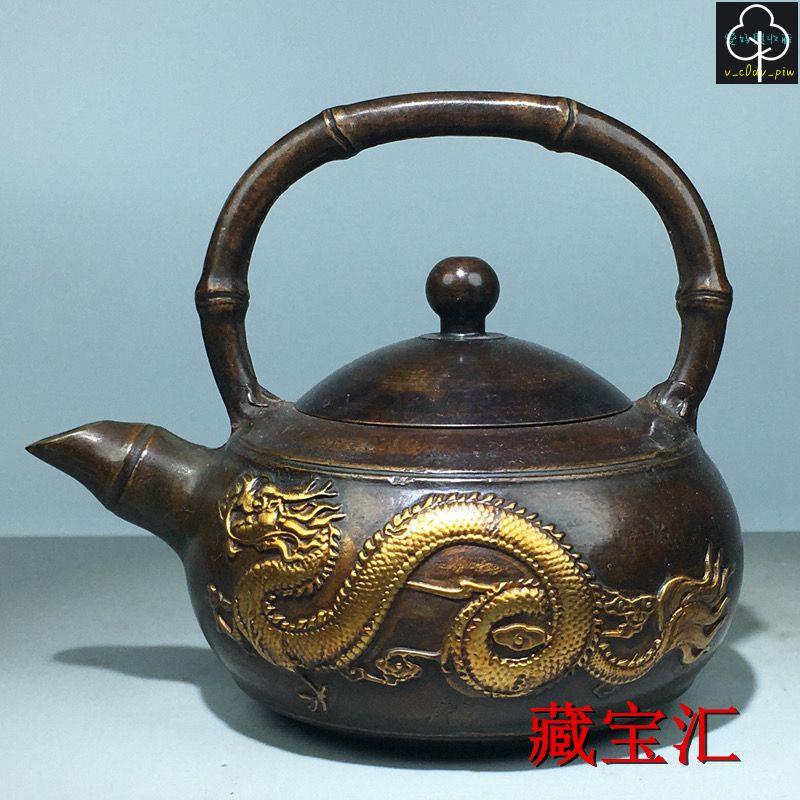 容器中国 清代乾隆年制在銘 真鍮製