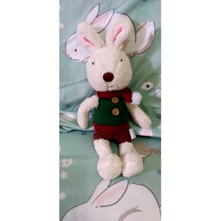 砂糖兔 法國兔30cm 限量版 圍巾款 擺設 絨毛娃娃 限量版 質感
