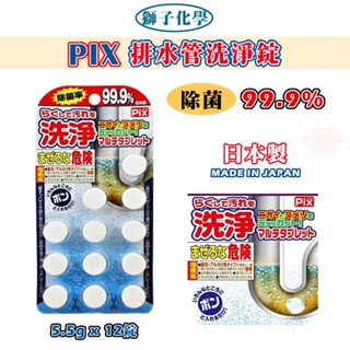 🔥【批發日本】日本製 獅子化學 排水管消臭洗淨錠 清潔錠 12錠入 抑菌99.9% 4900480199187🔥