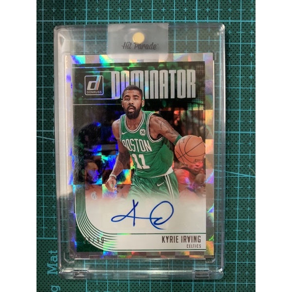 2018-19 panini donruss 籃網 明星後衛 Kyrie Irving 限量親筆簽名卡 78/99