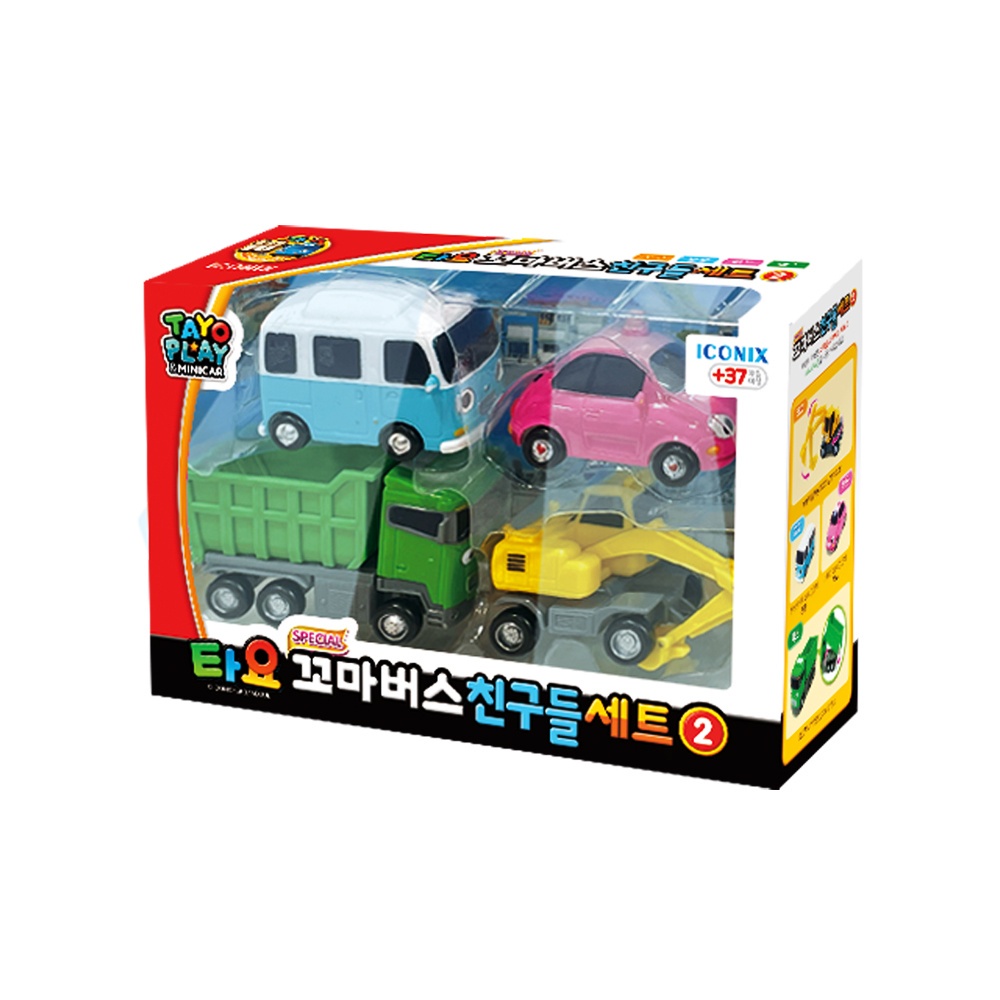 TAYO 特別小巴士朋友套裝 2, 小玩具車 , Special Little Bus Friends Set 2