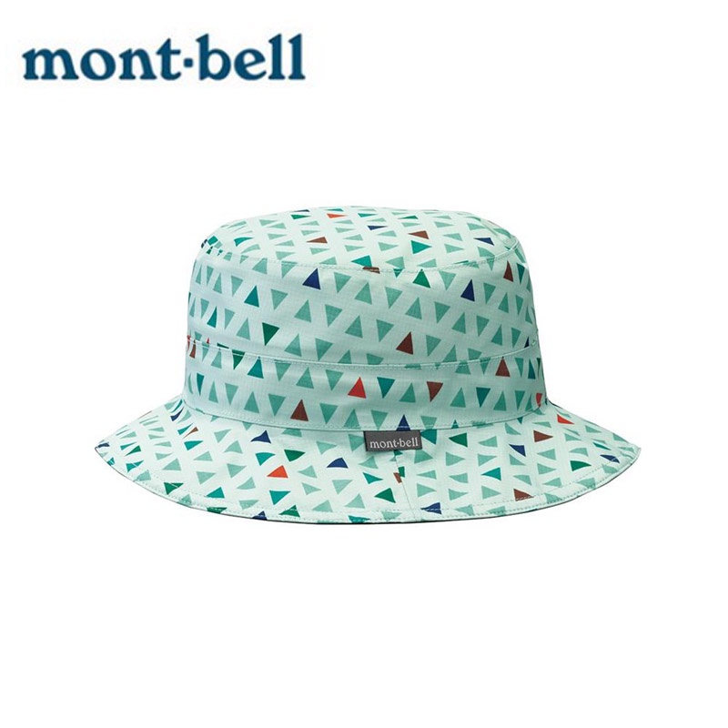 【mont-bell】GORE-TEX Print Hat 女款印花防水漁夫帽 1128586  JD 翠綠