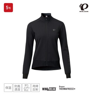 【Pearl izumi】W3600-BL-8 女款冬季 5度C 防風保暖長車衣 黑