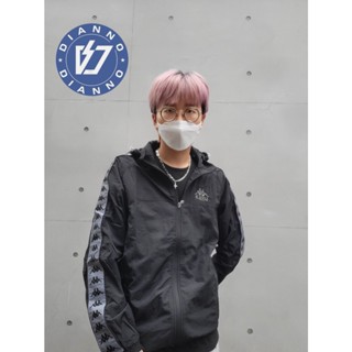 免運✨帝安諾-實體店面 新款 KAPPA 輕量 防潑水 運動風衣 串標 連帽外套 黑灰 371H2JW-005