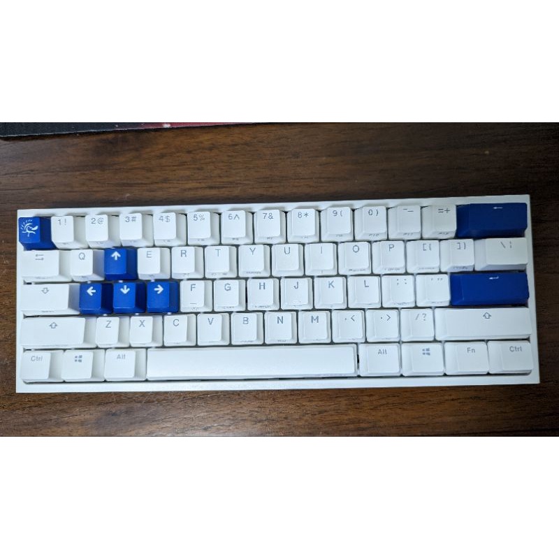 Ducky one 2 mini 白 60% Cherry 銀軸