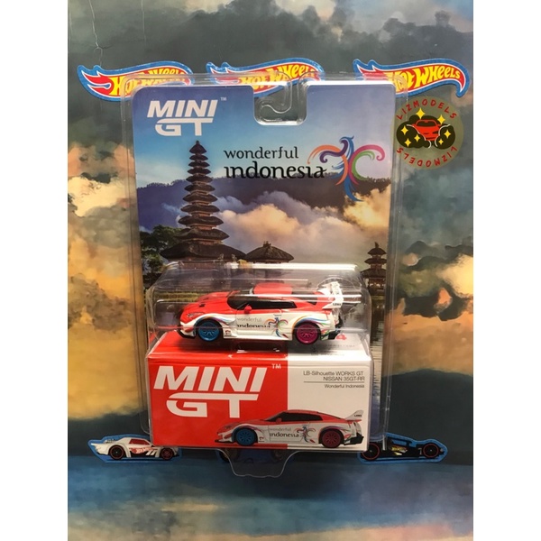 🔅里氏模型車 MINI GT #384 日產 NISSAN GTR R35 印尼限定 GT-R MINIGT 東瀛戰神