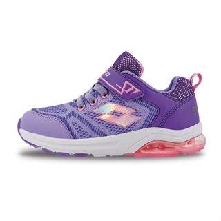 LOTTO 樂得 兒童運動鞋 中大童 兒童慢跑鞋 氣墊鞋 童 BLINK RUN 氣墊跑鞋 紫 LT2AKR7077