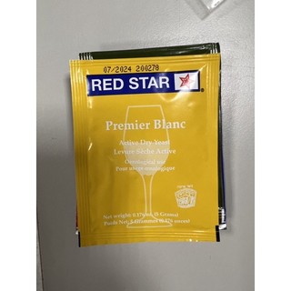 紅星頂級布朗克酵母 RedStar Premier Blanc 5g （分裝包）