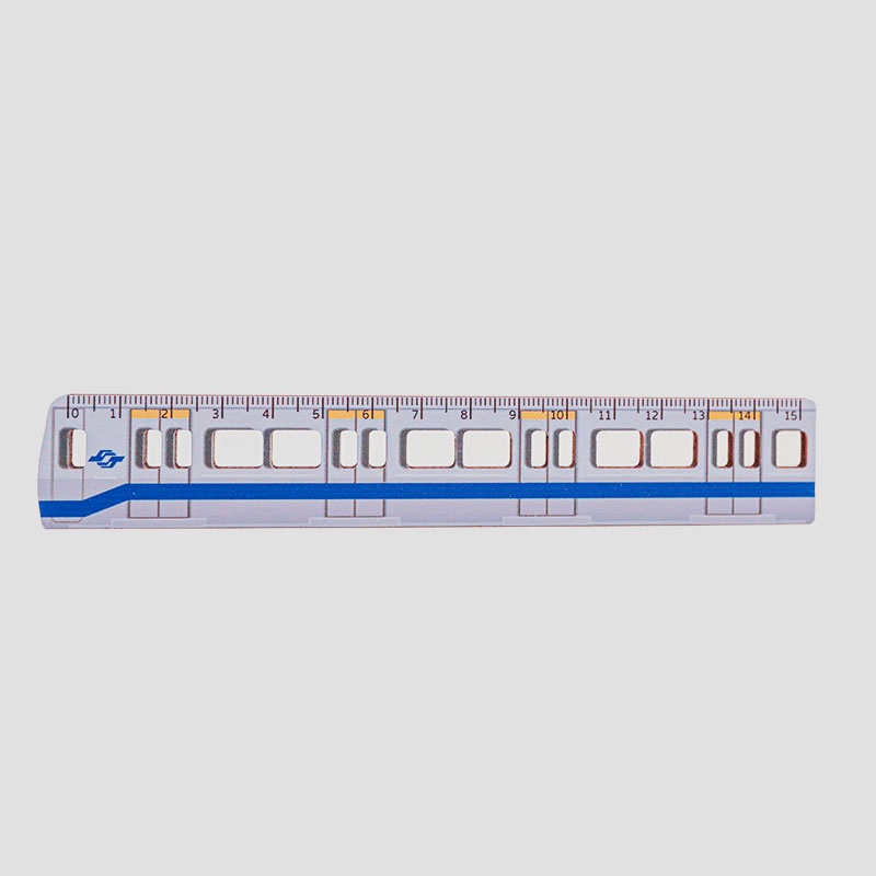 【台北捷運｜新格子】列車造型木尺-371型