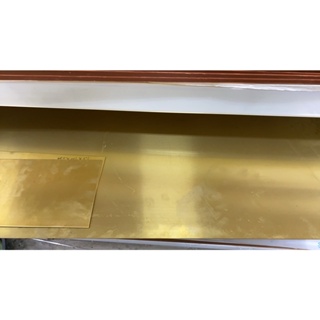 【大小銅鋁】黃銅板 0.3-3.0mm厚 尺寸：50x50 青銅片 青銅扁條 黃銅板 黃銅片 黃銅扁條 實驗 薄