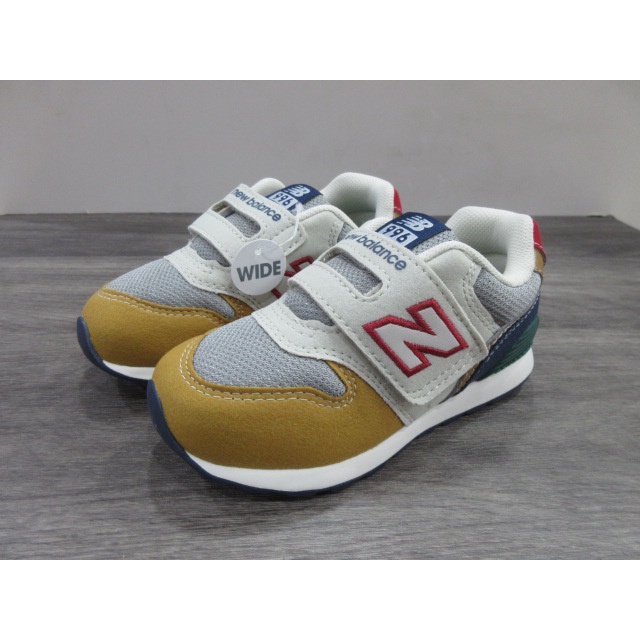 NEW BALANCE 紐巴倫 NB 996 童鞋 baby鞋 復古鞋 麂皮 IZ996JP3 黃 米白