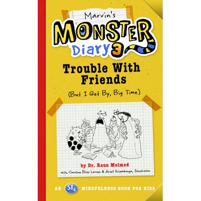 Marvin's Monster Diary 3: Trouble with Friends/Raun Melmed Monster Diaries 【禮筑外文書店】