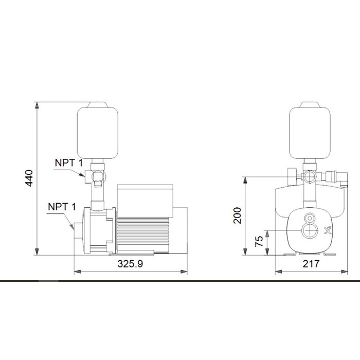 葛蘭富-CM系列不鏽鋼變頻恆壓泵浦 加壓馬達 不銹鋼 CMBE 恆定壓力供水 無水停機保護 商用建築加壓 家用水加壓