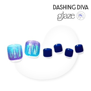 【DASHING DIVA】glaze足部凝膠美甲貼 星光燦爛