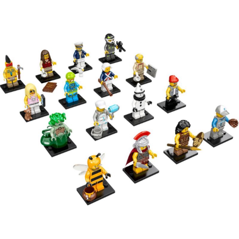 樂高 LEGO 71001 第10代 人偶包 全套16隻 不重複 不含小金人 全新未拆封