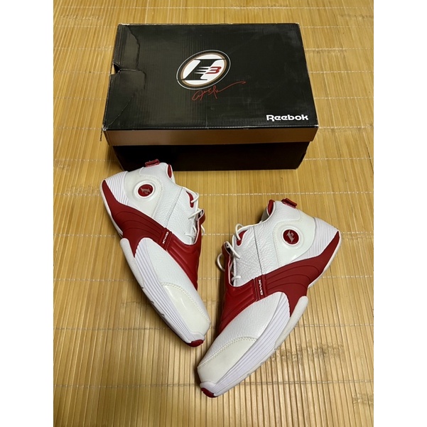 《二手》Reebok Answer V / Iverson / 白紅/ US9.5(27.5cm)