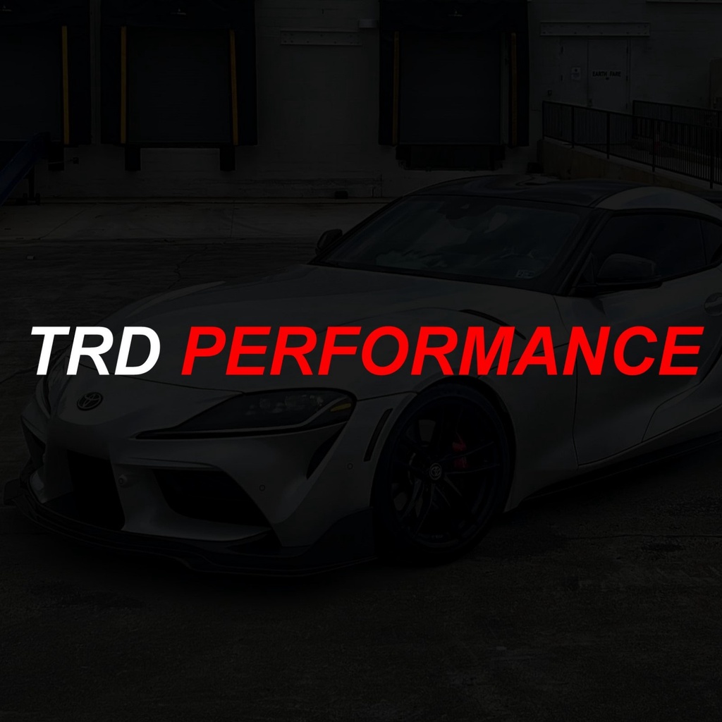 TRD PERFORMANCE貼紙 車貼 ALTIS RAV4 SIENTA 86 YARIS VIOS WISH