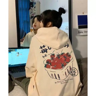 CHAOO 帽t 女 連帽衛衣 設計感上衣 長袖衛衣 ins 風衣服 oversize 帽t 韓國上衣 復古上衣 印花