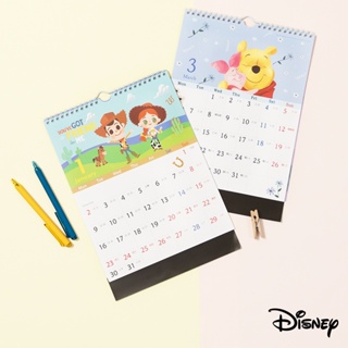 迪士尼｜迪士尼2023掛曆(A4) 維尼家族 玩具總動員 行事曆 掛曆 年曆 辦公用品 NP350 文具旗艦店