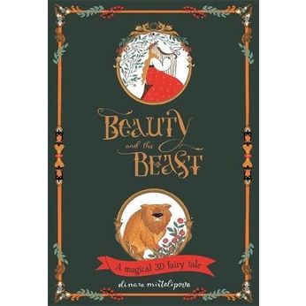 Beauty and the Beast: a Pop-Up Fairy Tale (精裝紙雕立體書)/Katie Haworth【禮筑外文書店】