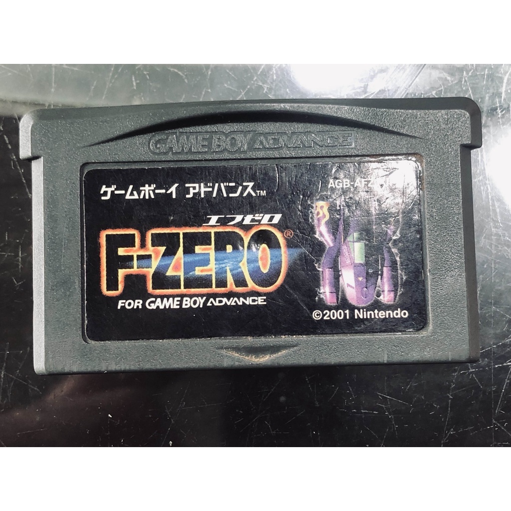 土城可面交二手 正日本原裝日規正版卡GBA F-ZERO 零式賽車、GBA 、NDSL適用