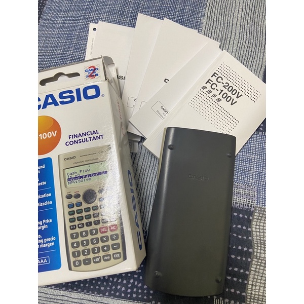 財務型計算機 Casio FC-100V  （送皮套）