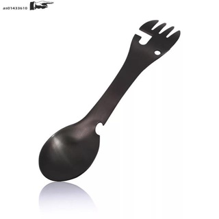 Camping Spoon Spork Tool Cutlery Knife Multi-function spoon