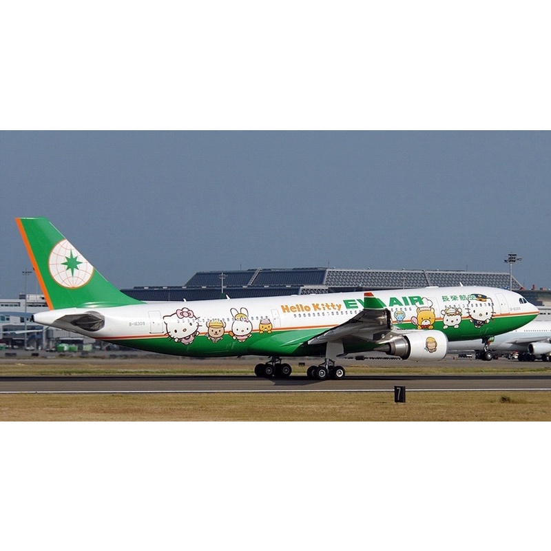 Hogan1/200典藏版長榮航空Hello Kitty第一代彩繪機A330-200 B-16309 Jet2