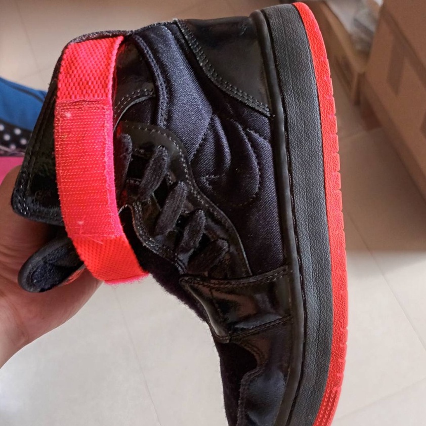 [2手]Air Jordan 1 NOVA XX AJ1 喬丹 黑紅 籃球鞋 AV4052-006 Size6碼