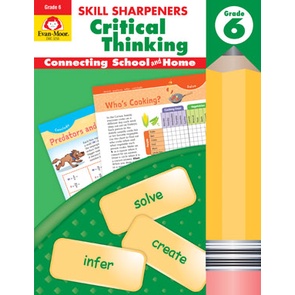 Skill Sharpeners Critical Thinking, Grade 6/Evan-Moor Educational Publishers【三民網路書店】