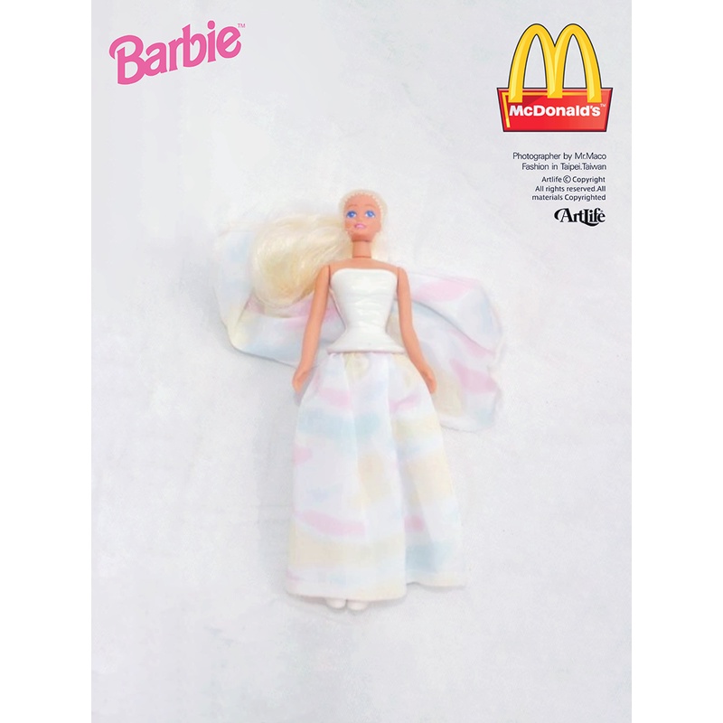 Artlife ㊁ McDonalds 1996 MATTEL BARBIE Happy Meal 麥當勞 公主 芭比