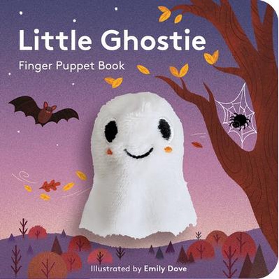 Little Ghostie: Finger Puppet Book(硬頁書)/Chronicle Books【禮筑外文書店】
