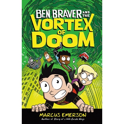 Ben Braver and the Vortex of Doom (Ben Braver #3)(平裝本)/Marcus Emerson【三民網路書店】