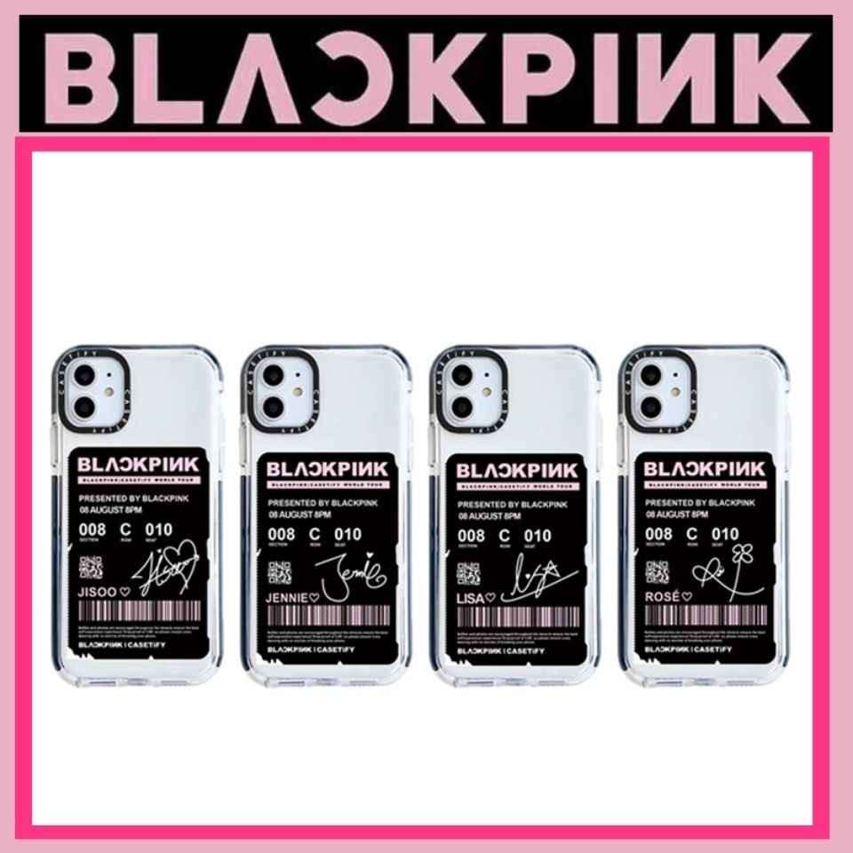 【SOAR-FAN】BlackPink簽名 iPhone13/14ProMax蘋果11軟殼XSMax手機殼