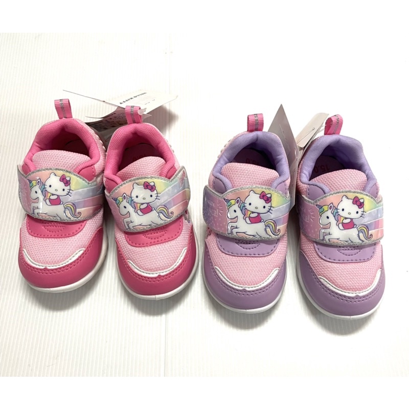 專櫃 Hello Kitty 721032最新款 女童運動鞋 布鞋 臺灣製造MIT 13~18號 紫/粉色